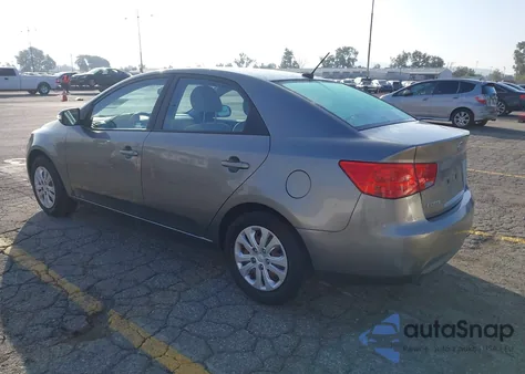 2010 Kia Forte Ex из США, поврежденный, VIN KNAFU4A26A5234151